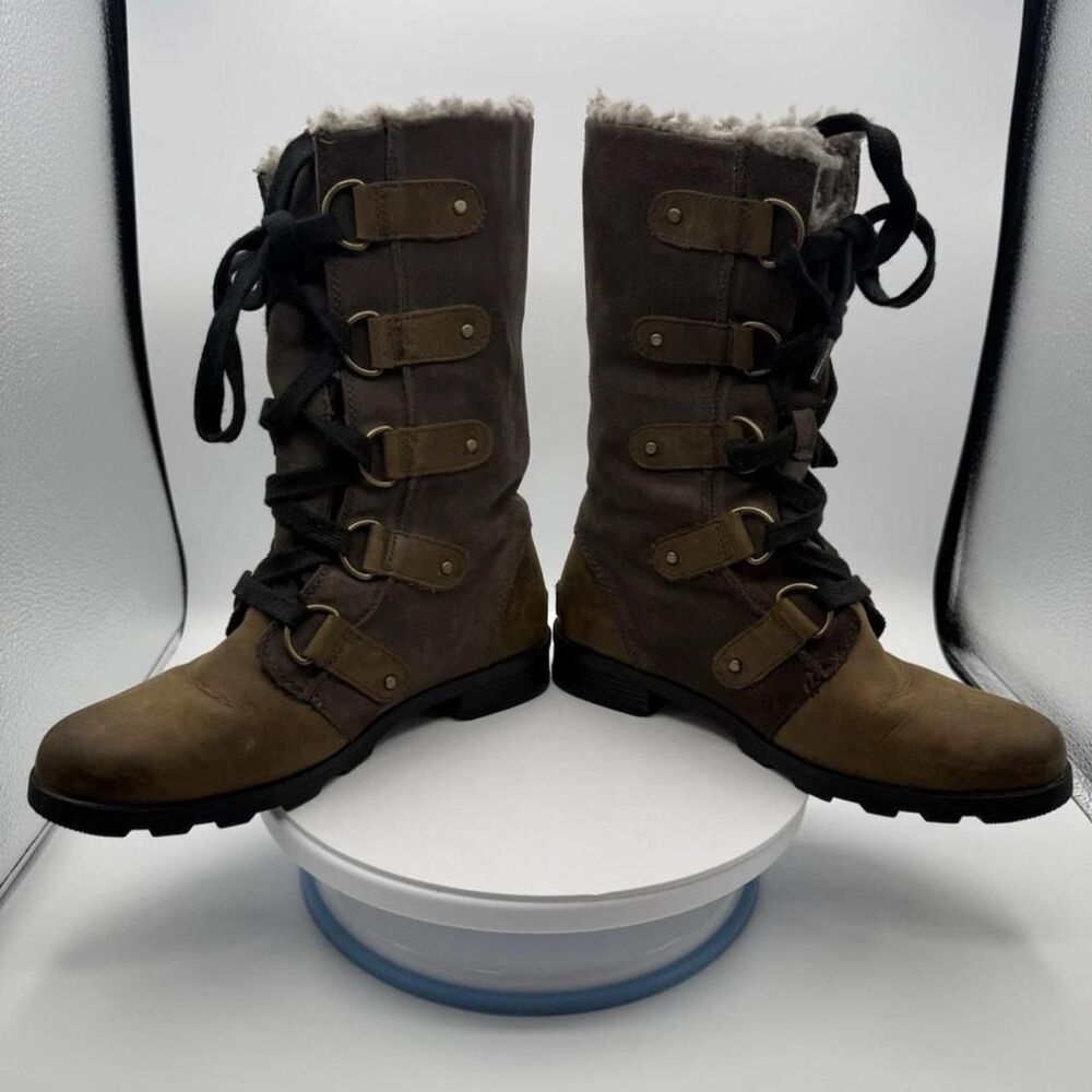 Sorel Women's Brown and Khaki Boots